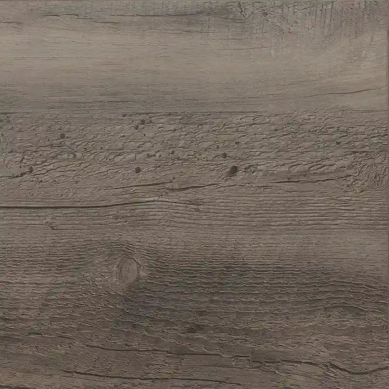 Meuble TV de ferme 4 portes en chêne rustique / gris délavé / blanc brossé