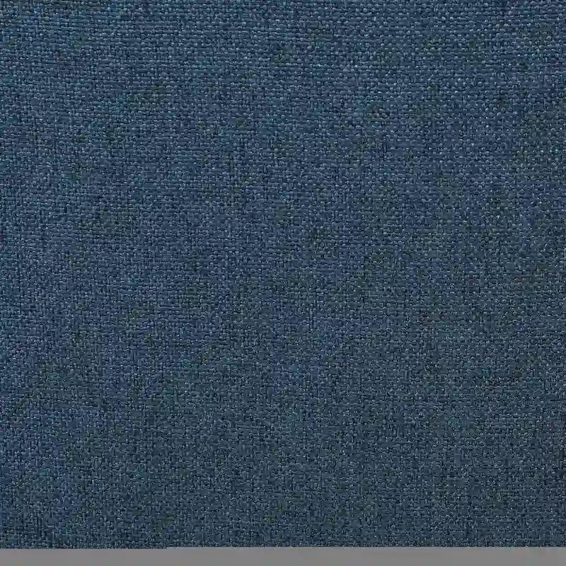 Fauteuil club capitonné bleu marine avec garniture cloutée – Siège unique