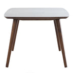 Table basse rectangulaire noyer/naturel du milieu du siècle pour 1 à 4 personnes