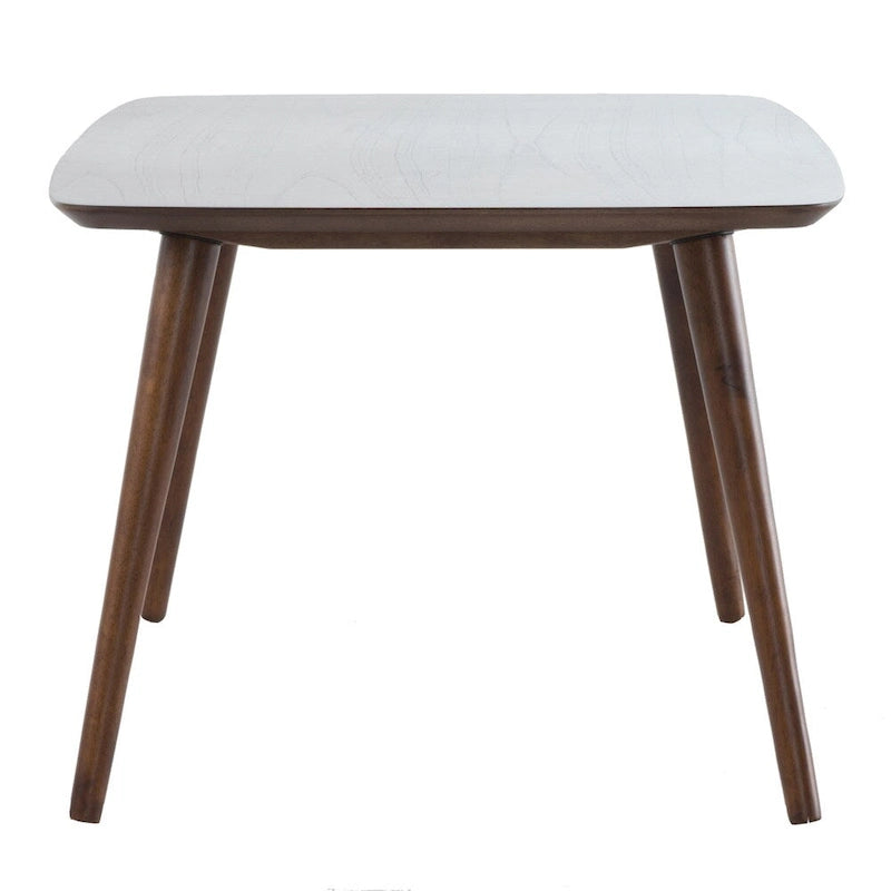 Table basse rectangulaire noyer/naturel du milieu du siècle pour 1 à 4 personnes