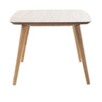 Table basse rectangulaire noyer/naturel du milieu du siècle pour 1 à 4 personnes