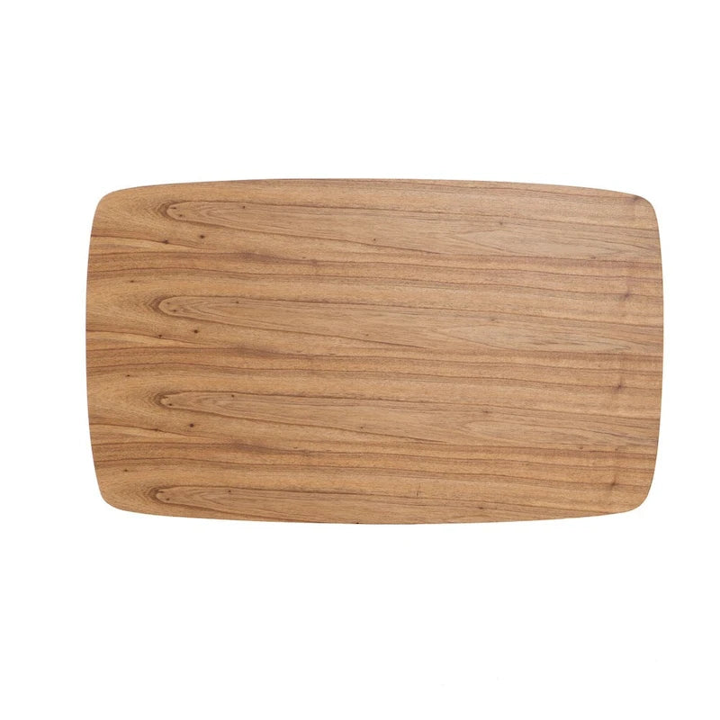 Table basse rectangulaire noyer/naturel du milieu du siècle pour 1 à 4 personnes