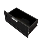 Meuble TV 80" – Noir / Blanc / Noyer / Fauve, Style minimaliste, Montage par 1 personne