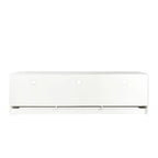 Meuble TV 80" – Noir / Blanc / Noyer / Fauve, Style minimaliste, Montage par 1 personne