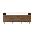 Meuble TV console Manhattan Comfort Rockefeller 62,99 po à pieds en métal