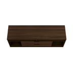 Meuble TV console Manhattan Comfort Rockefeller 62,99 po à pieds en métal