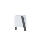 Meuble TV Mid-Century Modern à 4 étagères, Gris naturel/vieilli, 2 tailles