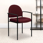 Chaise de salle à manger empilable en tissu noir / bordeaux / gris / marine, 1 place, empilable jusqu'à 5 unités
