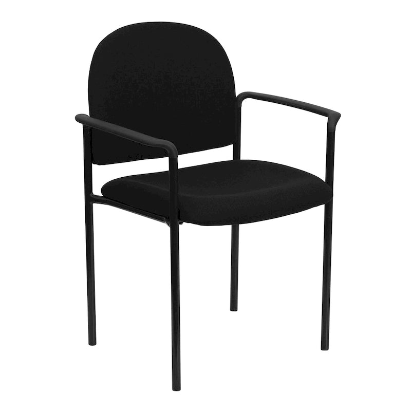 Chaise de salle à manger empilable en tissu noir / bordeaux / gris / marine, 1 place, empilable jusqu'à 5 unités