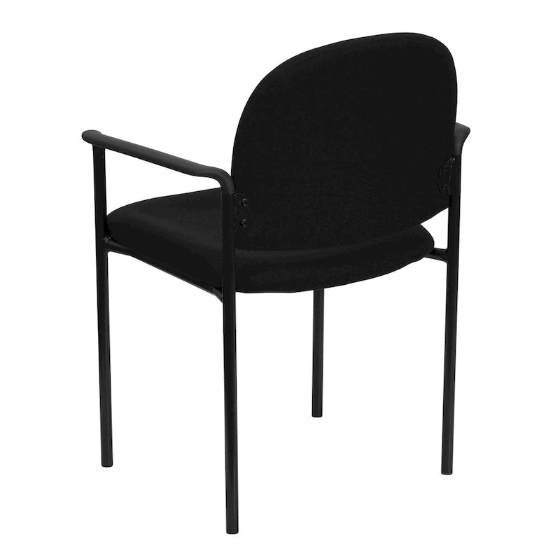 Chaise de salle à manger empilable en tissu noir / bordeaux / gris / marine, 1 place, empilable jusqu'à 5 unités