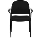 Chaise de salle à manger empilable en tissu noir / bordeaux / gris / marine, 1 place, empilable jusqu'à 5 unités