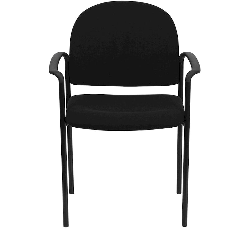 Chaise de salle à manger empilable en tissu noir / bordeaux / gris / marine, 1 place, empilable jusqu'à 5 unités