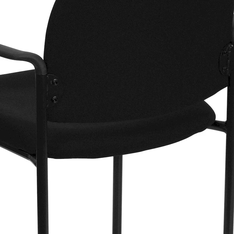 Chaise de salle à manger empilable en tissu noir / bordeaux / gris / marine, 1 place, empilable jusqu'à 5 unités