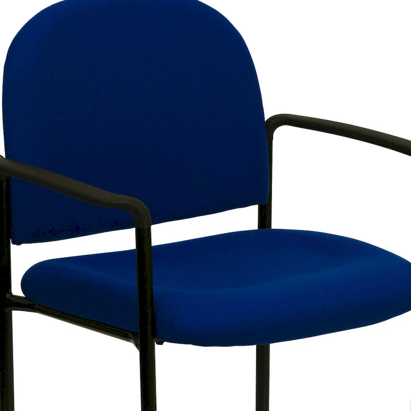 Chaise de salle à manger empilable en tissu noir / bordeaux / gris / marine, 1 place, empilable jusqu'à 5 unités
