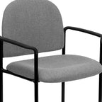 Chaise de salle à manger empilable en tissu noir / bordeaux / gris / marine, 1 place, empilable jusqu'à 5 unités
