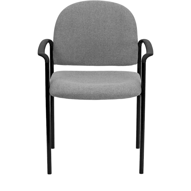 Chaise de salle à manger empilable en tissu noir / bordeaux / gris / marine, 1 place, empilable jusqu'à 5 unités