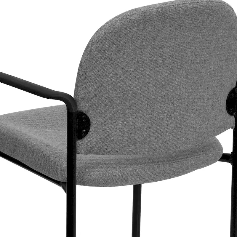 Chaise de salle à manger empilable en tissu noir / bordeaux / gris / marine, 1 place, empilable jusqu'à 5 unités