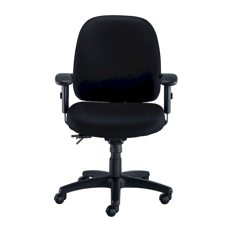 Fauteuil de bureau pivotant multifonctionnel anthracite / bleu marine / noir (utilisateur unique)
